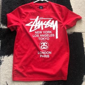 Stussy Jersey Men (Red) Size Small